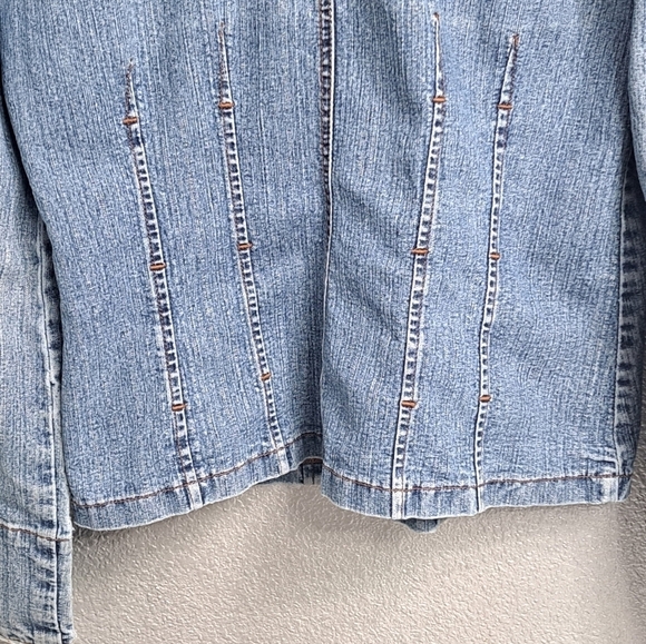 Baccini Women's Jean Jacket   Size S - Picture 10 of 11